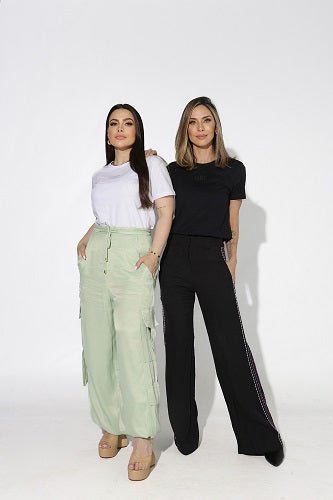 Camiseta Baby Look Feminino Manga Curta - Bordado IESU - iesustore