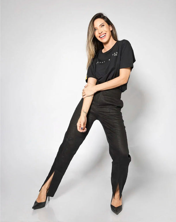 Camiseta Básica Unissex Manga Curta - Jesus é Tudo - iesustore