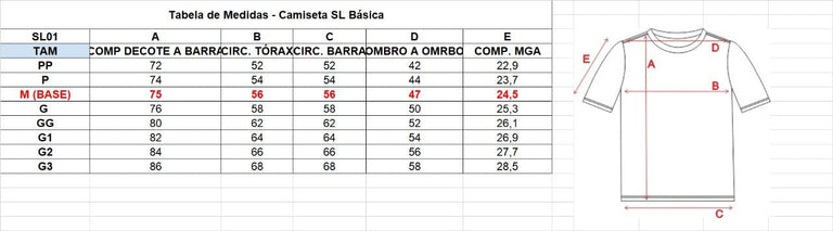 Camiseta Básica Unissex Manga Curta - Nenhum Mal o Atingirá - Preto - iesustore