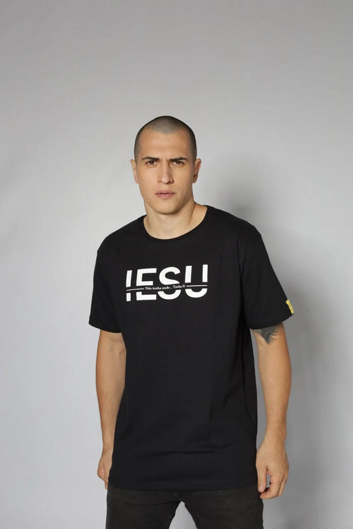 Camiseta Básica Unissex Manga Curta - Tenha Fé - iesustore