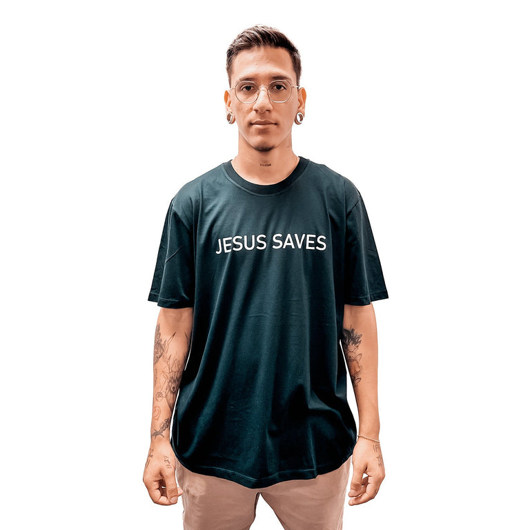 Camiseta IESU Básica - Jesus Saves - Unissex - iesustore