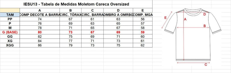 Moletom Oversized Unissex Manga Longa - Seu abrigo - Off-White - iesustore